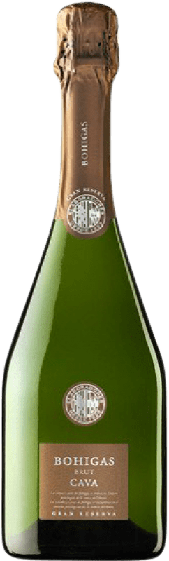 26,95 € Free Shipping | White sparkling Fermí Bohigas Extra Brut Grand Reserve D.O. Cava Catalonia Spain Macabeo, Xarel·lo, Chardonnay, Parellada Bottle 75 cl