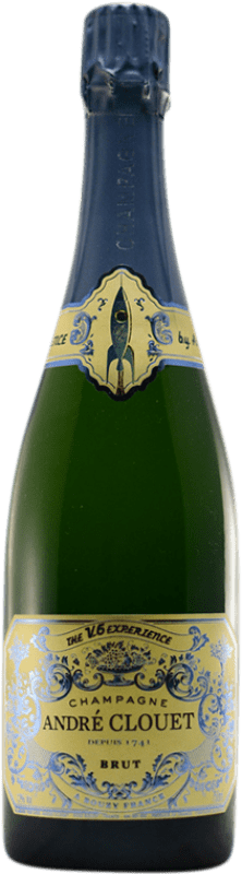 54,95 € Spedizione Gratuita | Spumante Bianco André Clouet The V6 Expérience Grand Cru A.O.C. Champagne champagne Francia Pinot Nero 75 cl