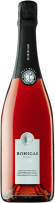 11,95 € Envio grátis | Espumante rosé Fermí Bohigas Rosat Brut D.O. Cava Catalunha Espanha Pinot Preto, Trepat Garrafa 75 cl