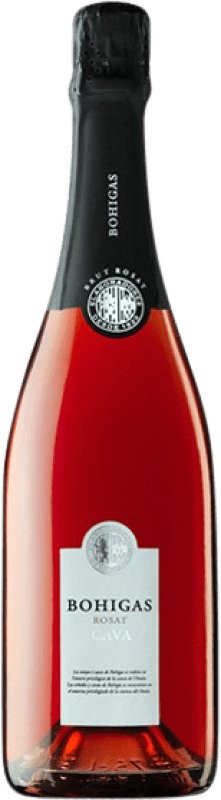 12,95 € Envoi gratuit | Vin Mousseux Rosé Fermí Bohigas Brut D.O. Cava Catalogne Espagne Pinot Noir, Trepat Bouteille 75 cl