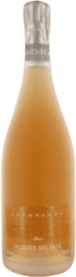 316,95 € Бесплатная доставка | Розовое игристое вино Jacques Selosse Brut — брют Rosé — Розе A.O.C. Champagne шампанское Франция Pinot Noir — Пино Нуар, Chardonnay — Шардоне Eco — Эко Био Органический 75 cl