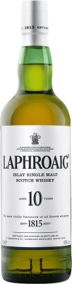 54,95 € Envio grátis | Whisky Single Malt Laphroaig Escócia Reino Unido 10 Anos Garrafa 70 cl