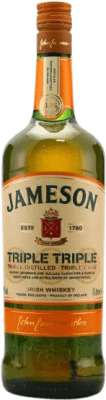 57,95 € Envío gratis | Whisky Blended Jameson Triple Irish Irlanda Botella 1 L