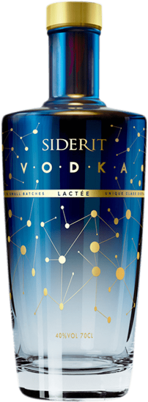 28,95 € Envío gratis | Vodka Siderit Lactèe España Botella 70 cl