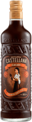 11,95 € Envio grátis | Licor Creme La Castellada Cacao Espanha Garrafa 70 cl