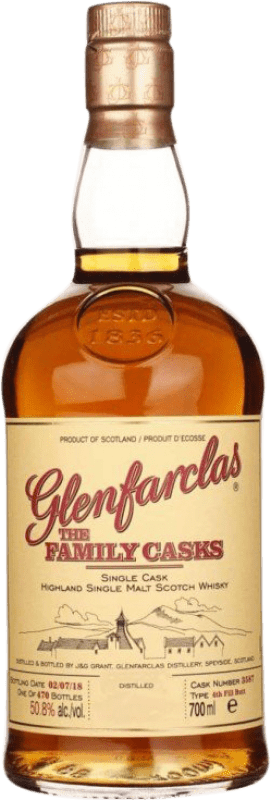 1 688,95 € Envío gratis | Whisky Single Malt Glenfarclas The Family Casks Escocia Reino Unido Botella 70 cl