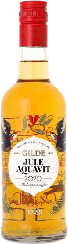 26,95 € Envío gratis | Aquavit Hornbaeker Gilde Jule Suecia 1 L