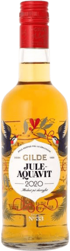 19,95 € 送料無料 | リキュール Hornbaeker Aquavit Gilde Jule Aquavit スウェーデン ボトル 1 L