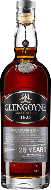 729,95 € Free Shipping | Single Malt Whisky Glengoyne Scotland United Kingdom 25 Years 70 cl