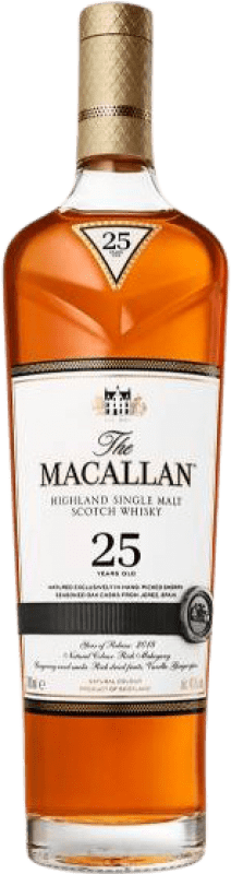 3 132,95 € 送料無料 | ウイスキーシングルモルト Macallan Sherry Oak スコットランド イギリス 25 年 ボトル 70 cl