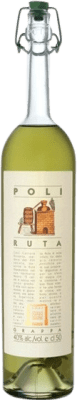 18,95 € Бесплатная доставка | Граппа Poli Ruta Италия Средняя бутылка 50 cl