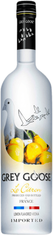 59,95 € 免费送货 | 伏特加 Grey Goose Lemon Outlet 法国 瓶子 70 cl