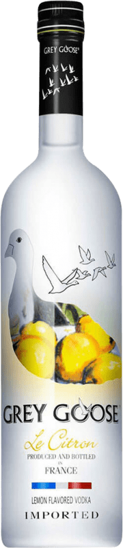 54,95 € Envio grátis | Vodca Grey Goose Lemon França Garrafa 70 cl