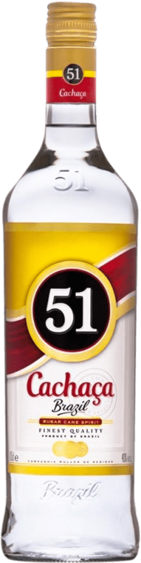 27,95 € Kostenloser Versand | Cachaza Müller Cachaça 51 Brasilien Flasche 70 cl