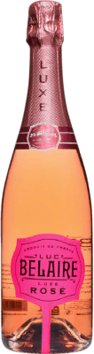 34,95 € Envio grátis | Espumante rosé Luc Belaire Luxe Rosé Garrafa Luminosa França Syrah, Grenache, Cinsault Garrafa 75 cl