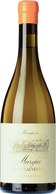 56,95 € Envio grátis | Vinho Branco Mustiguillo Finca Calvestra Margas Espanha Merseguera 75 cl