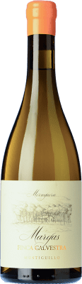 51,95 € Spedizione Gratuita | Vino bianco Mustiguillo Finca Calvestra Blanco Margas Spagna Merseguera Bottiglia 75 cl