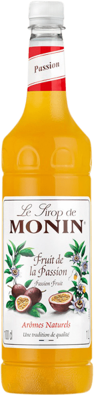 19,95 € 送料無料 | シュナップ Monin Sirope Fruta de la Pasión PET フランス ボトル 1 L アルコールなし