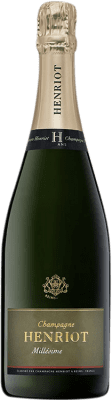 85,95 € Envio grátis | Espumante branco Henriot Millésimé Brut A.O.C. Champagne Champagne França Pinot Preto, Chardonnay Garrafa 75 cl
