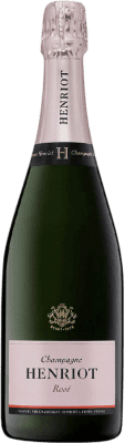 72,95 € Бесплатная доставка | Розовое игристое Henriot Rosé брют A.O.C. Champagne шампанское Франция Chardonnay бутылка 75 cl