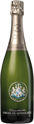 226,95 € 免费送货 | 白起泡酒 Barons de Rothschild Blanc de Blancs A.O.C. Champagne 香槟酒 法国 大瓶 — Magnum 1,5 L
