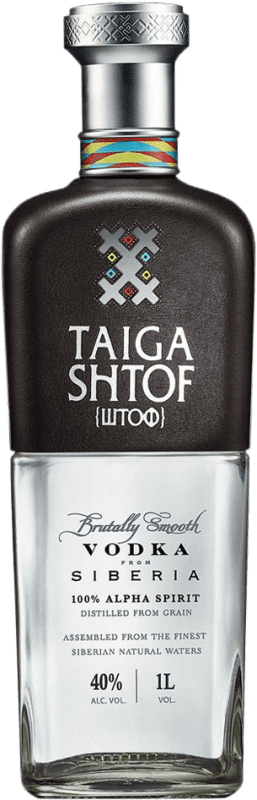 43,95 € Spedizione Gratuita | Vodka Taiga Shtof Russia 1 L