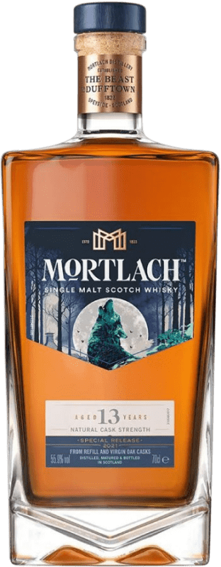 218,95 € Envio grátis | Whisky Single Malt Mortlach Edição Limitada Escócia Reino Unido 13 Anos 70 cl