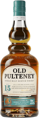 威士忌单一麦芽威士忌 Old Pulteney 15 岁 70 cl