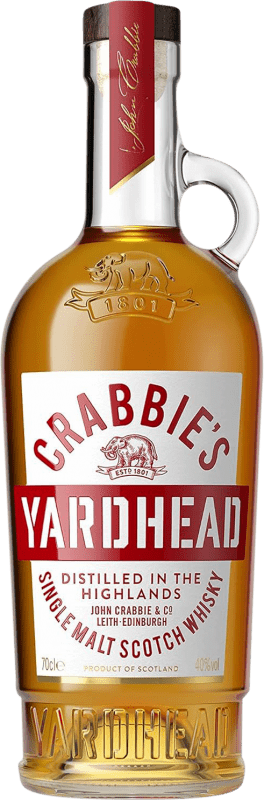 22,95 € Spedizione Gratuita | Whisky Single Malt Crabbie Yardhead Scozia Regno Unito 70 cl