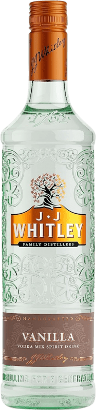 17,95 € 免费送货 | 伏特加 J.J. Whitley Vanilla Russian 俄罗斯联邦 瓶子 70 cl