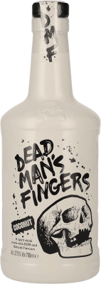 28,95 € Envio grátis | Rum Dead Man's Fingers Coconut Rum Reino Unido Garrafa 70 cl