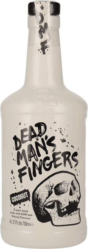 28,95 € Free Shipping | Rum Dead Man's Fingers Coconut Rum United Kingdom Bottle 70 cl