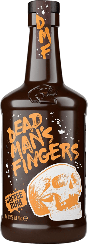 25,95 € Envio grátis | Rum Dead Man's Fingers Coffee Rum Reino Unido Garrafa 70 cl