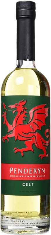 51,95 € Free Shipping | Whisky Single Malt Penderyn Celt Wales United Kingdom Bottle 70 cl