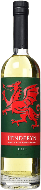 62,95 € Envío gratis | Whisky Single Malt Penderyn Celt País de Gales Reino Unido 70 cl