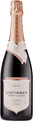 51,95 € Envio grátis | Espumante rosé Nyetimber Rosé Reino Unido Pinot Preto, Chardonnay, Pinot Meunier Garrafa 75 cl