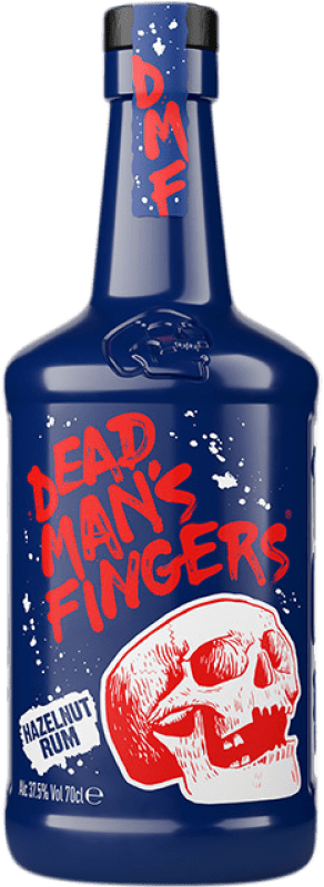 13,95 € Envio grátis | Rum Dead Man's Fingers Reino Unido 70 cl Hazelnut — Avelã