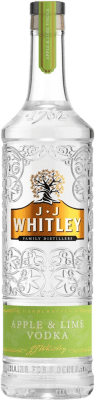 15,95 € 免费送货 | 伏特加 J.J. Whitley 俄罗斯联邦 70 cl Lime — 青柠, Apple — 苹果