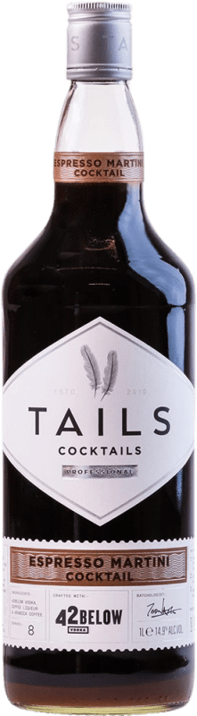 33,95 € 送料無料 | シュナップ Bacardí Tails Cocktails Espresso Martini イギリス ボトル 1 L