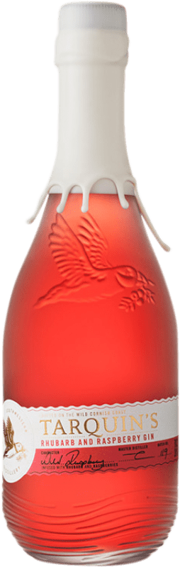 56,95 € Free Shipping | Genever Gin Tarquin's United Kingdom 70 cl Raspberry, Rhubarb