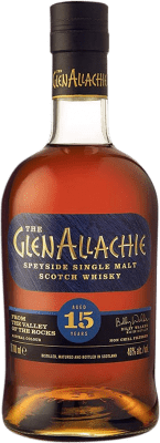 104,95 € Envio grátis | Whisky Single Malt Glenallachie Speyside Reino Unido 15 Anos Garrafa 70 cl