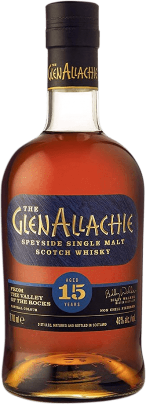 115,95 € Envoi gratuit | Whisky Single Malt Glenallachie Speyside Royaume-Uni 15 Ans 70 cl