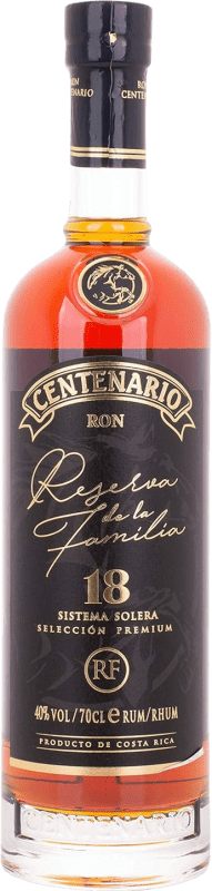 76,95 € Envío gratis | Ron Centenario Costa Rica 18 Años Botella 70 cl