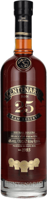96,95 € 免费送货 | 朗姆酒 Centenario 大储备 哥斯达黎加 25 岁 瓶子 70 cl