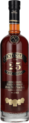 96,95 € Free Shipping | Rum Centenario Grand Reserve Costa Rica 25 Years Bottle 70 cl