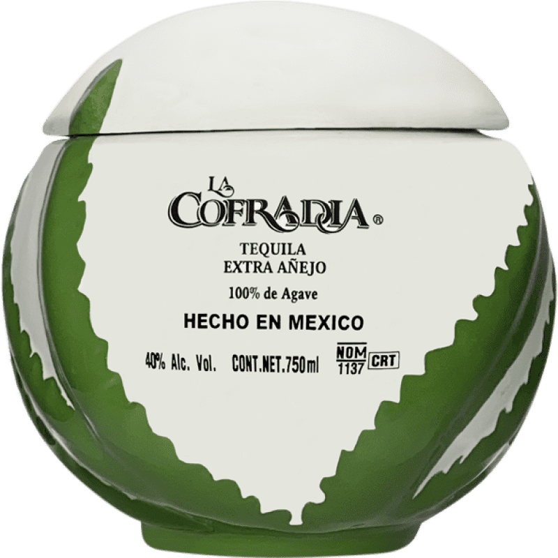 92,95 € Spedizione Gratuita | Tequila La Cofradía Balón Extra Añejo Messico Bottiglia 70 cl