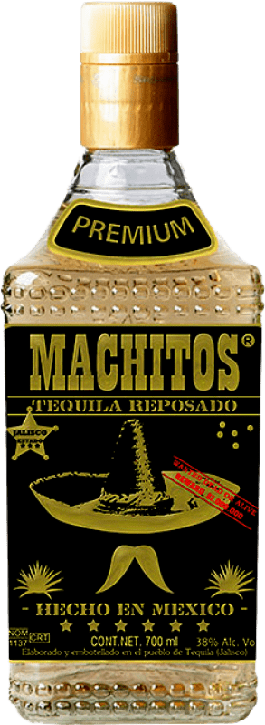25,95 € Spedizione Gratuita | Tequila La Cofradía Machitos Reposado Messico Bottiglia 70 cl