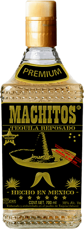 26,95 € Spedizione Gratuita | Tequila La Cofradía Machitos Reposado Messico Bottiglia 70 cl