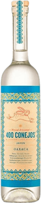 58,95 € Envío gratis | Mezcal Crista La Santa 400 Conejos Artesanal México Botella 70 cl