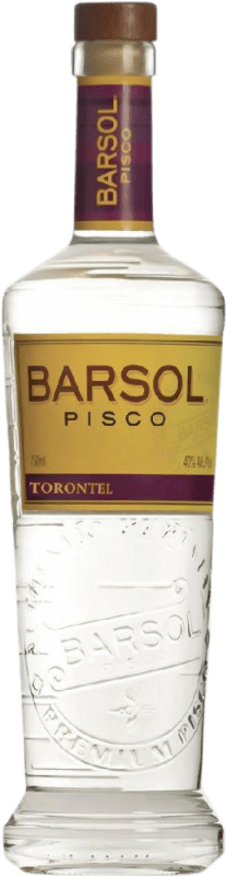 42,95 € Free Shipping | Pisco Barsol Torontel Peru Bottle 70 cl